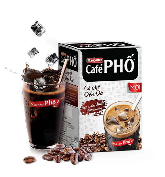 Cafe Phố Đen Đá 600 packs/ctn